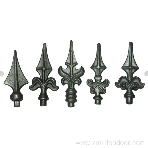 Wrought Iron part cast steel spearhead